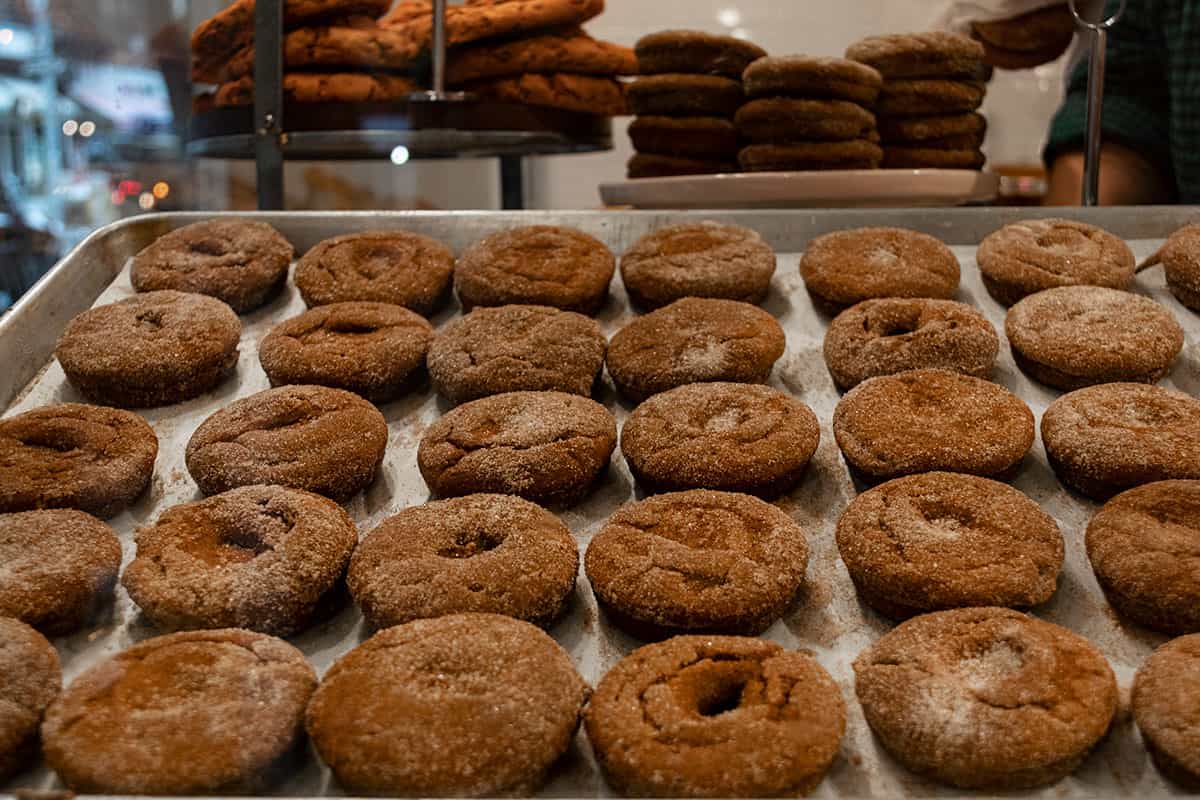 Muffins in Bleecker Street Greenwich Village