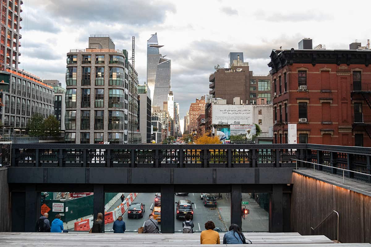 High Line view on the Meatpacking District