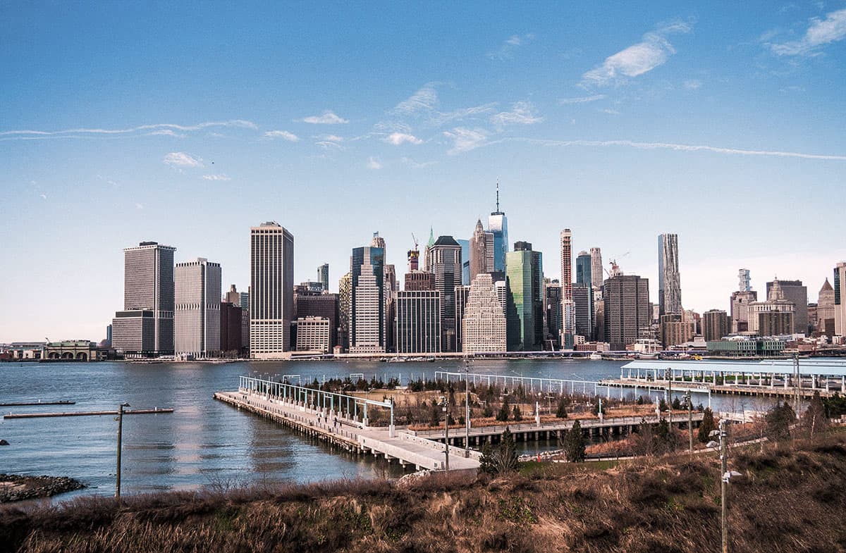 Brooklyn heights promenade New York