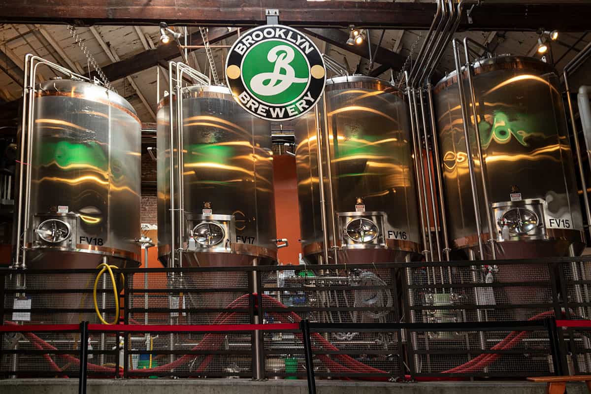 Brooklyn Brewery in williamsburg brooklyn