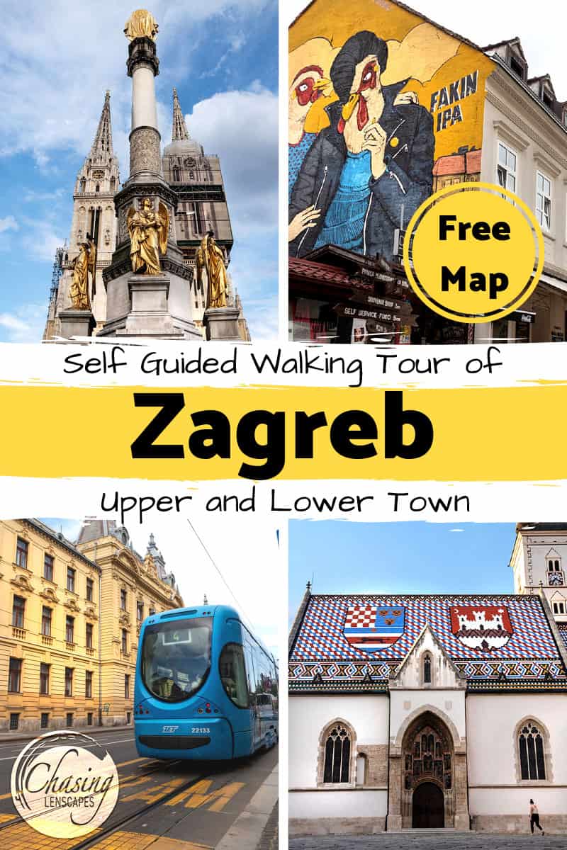 Zagreb upper and lower town attractions 