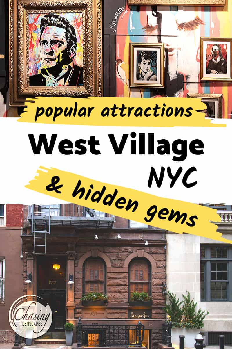 restauranrs and houses in West Village NYC