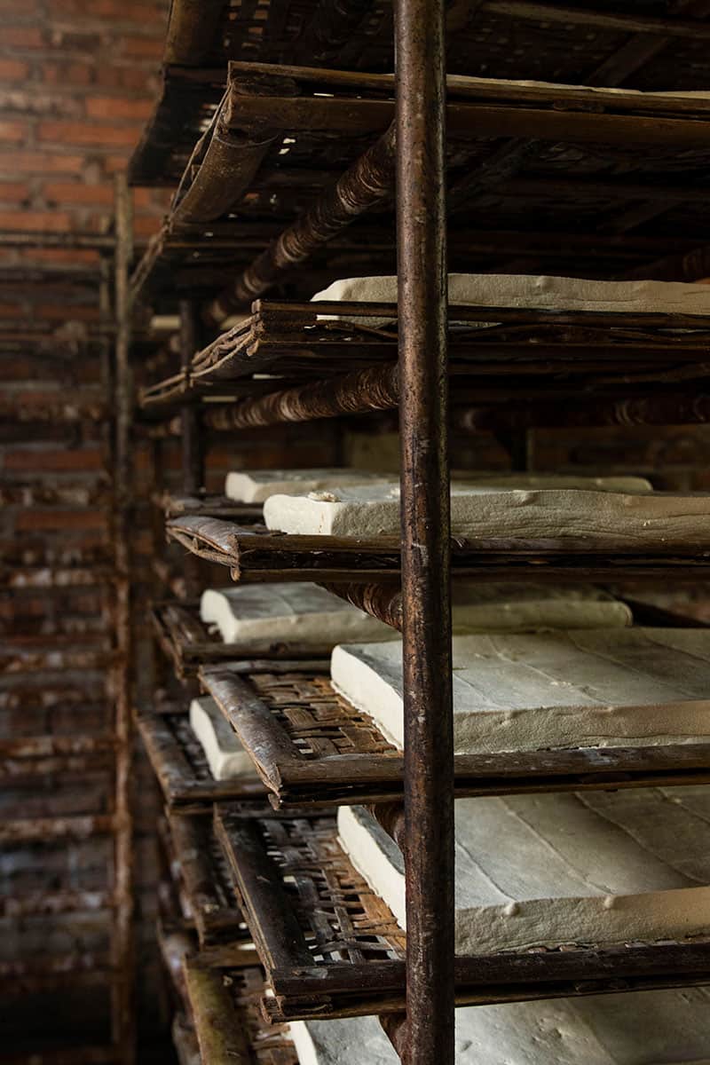 Tofu factory in the village of Tanjungsari Yogyakarta