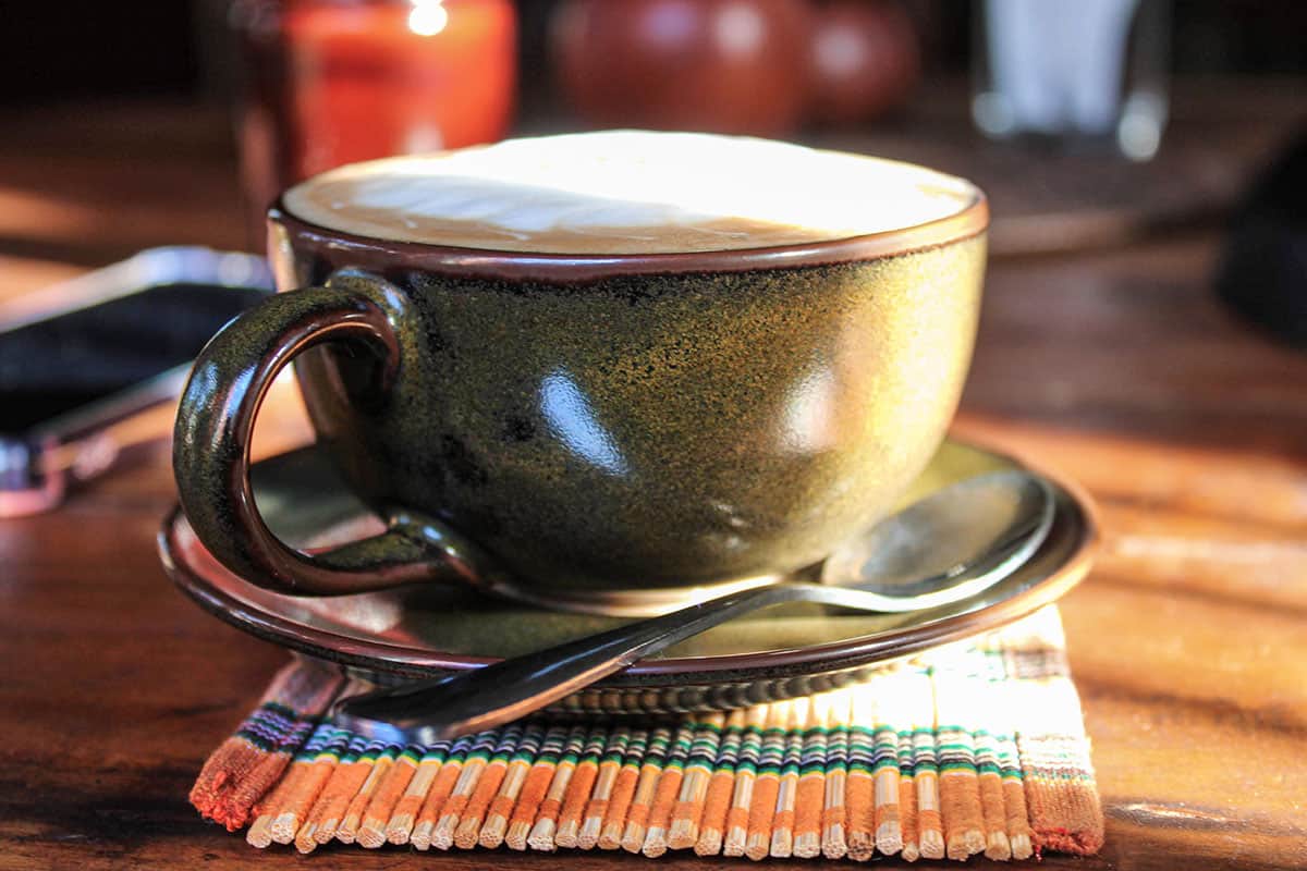 A cup of coffee in Dawei Peninsula Myanmar
