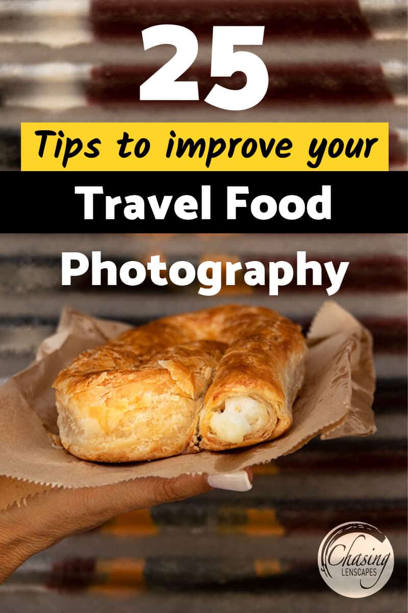 a close up of a burekas - food photography