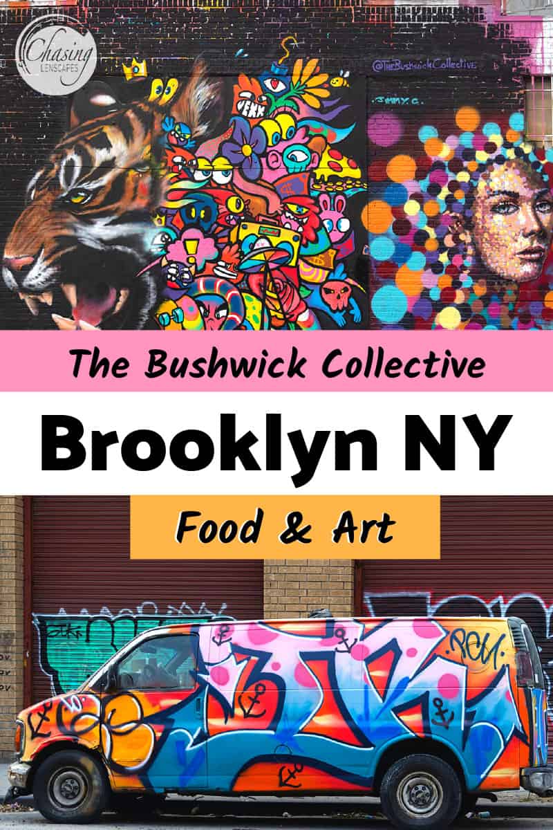Graffiti, murals and street art in Bushwick, Brooklyn.  