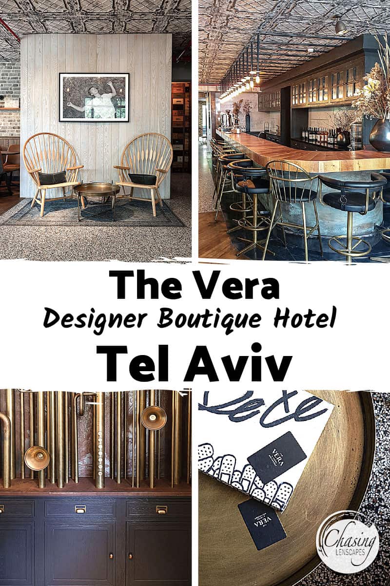 The Vera Tel Aviv 0 Art pieces, the lobby and the bar