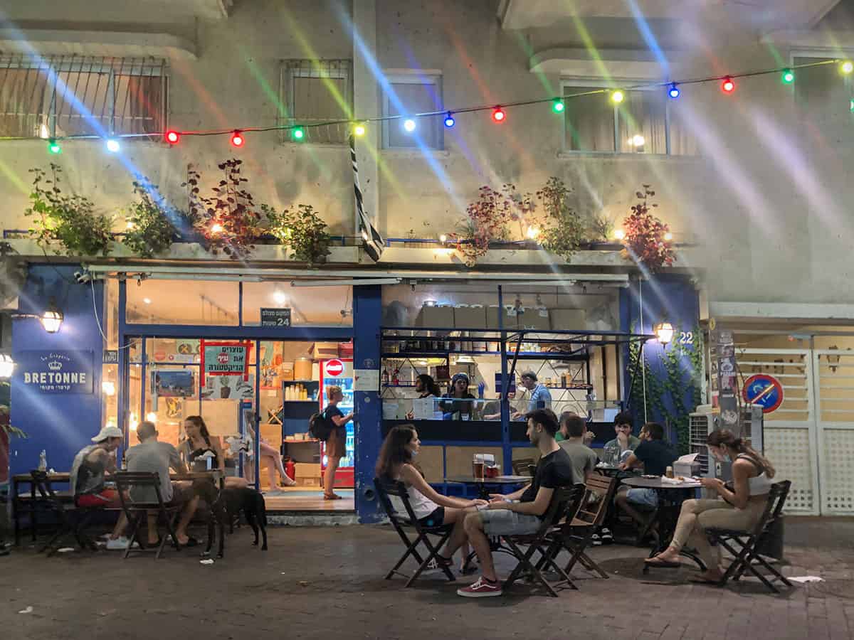 Bretonne crêperie in florentin TLV