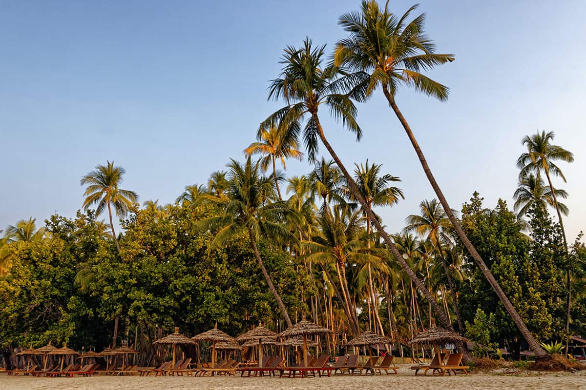 Ngapali beach south Myanmar