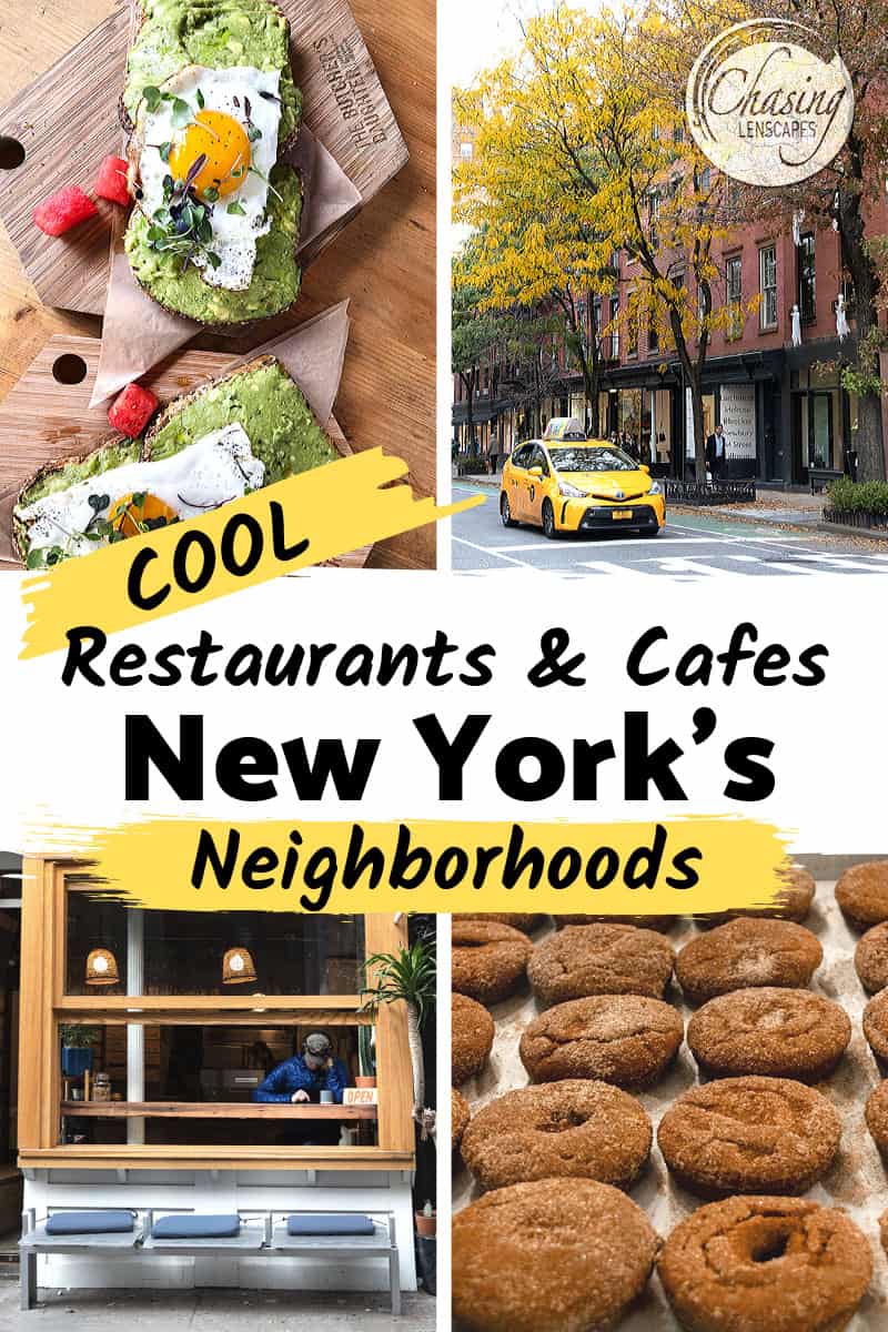 Avocado toast, doughnuts and cafes - top eateries in NYC