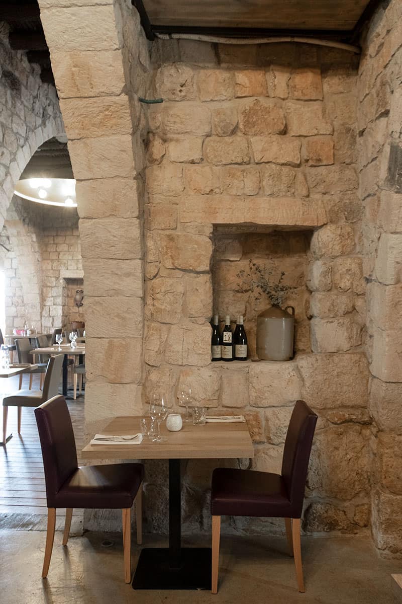 Chateau du roi restaurant in West Galilee israel