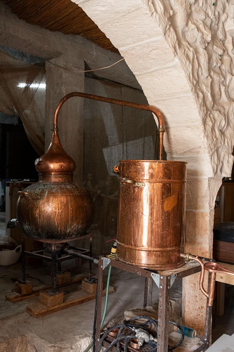 Arak Distillery in Mi'ilya village West Galilee