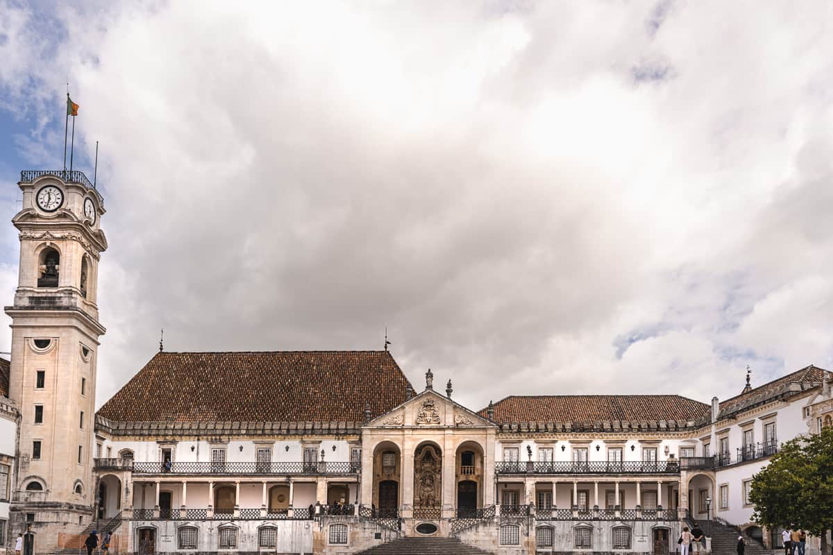 האוניברסיטה של קוימברה במרכז פורטוגל
