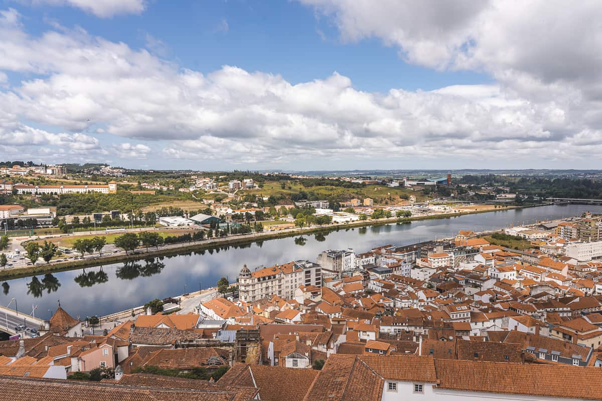 Central Portugal Coimbra view