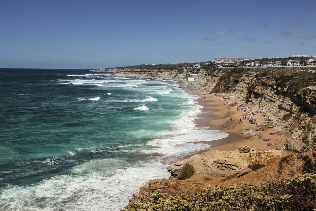 The Silver coast in Portugal