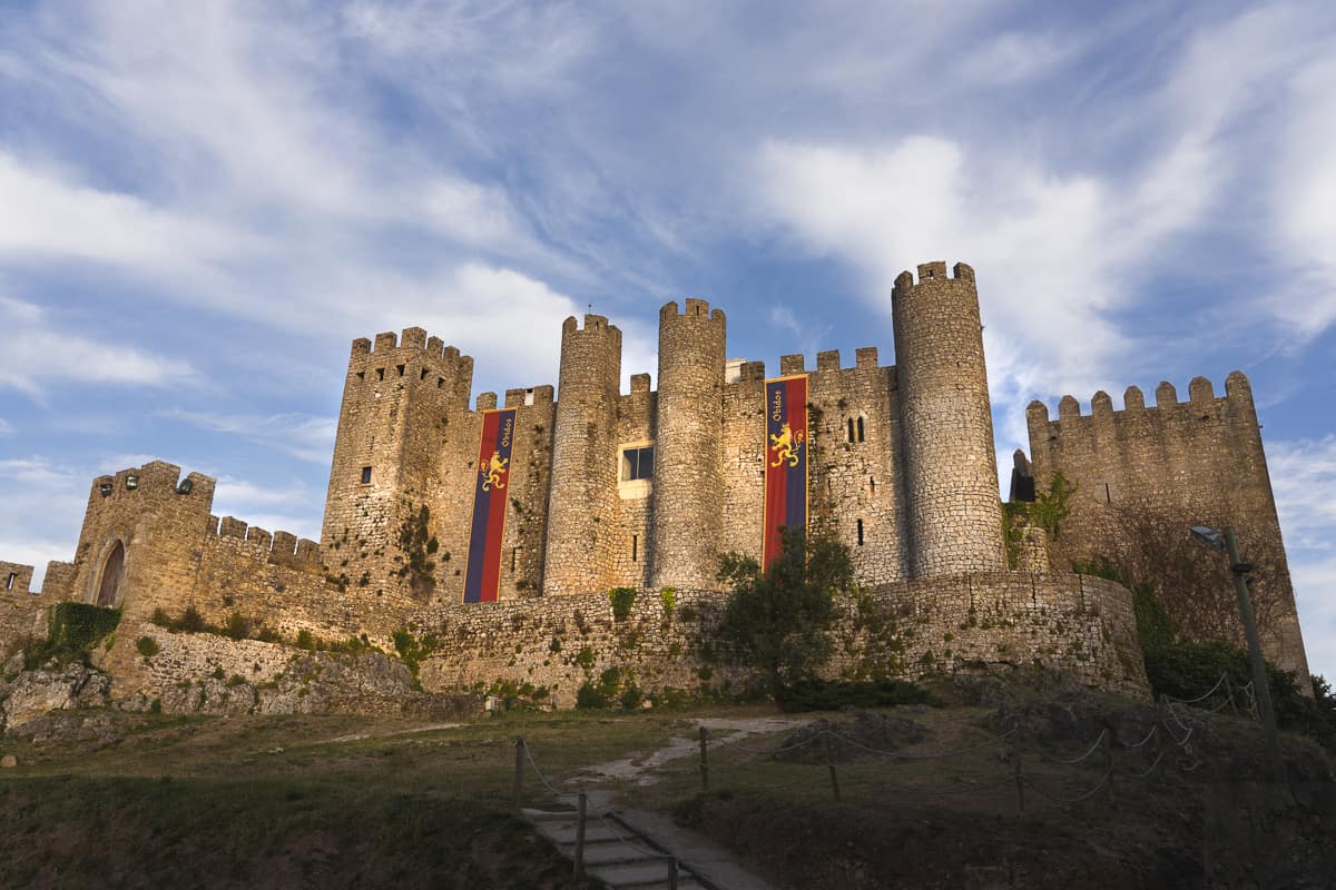 Obidos Castle in Central Portugal