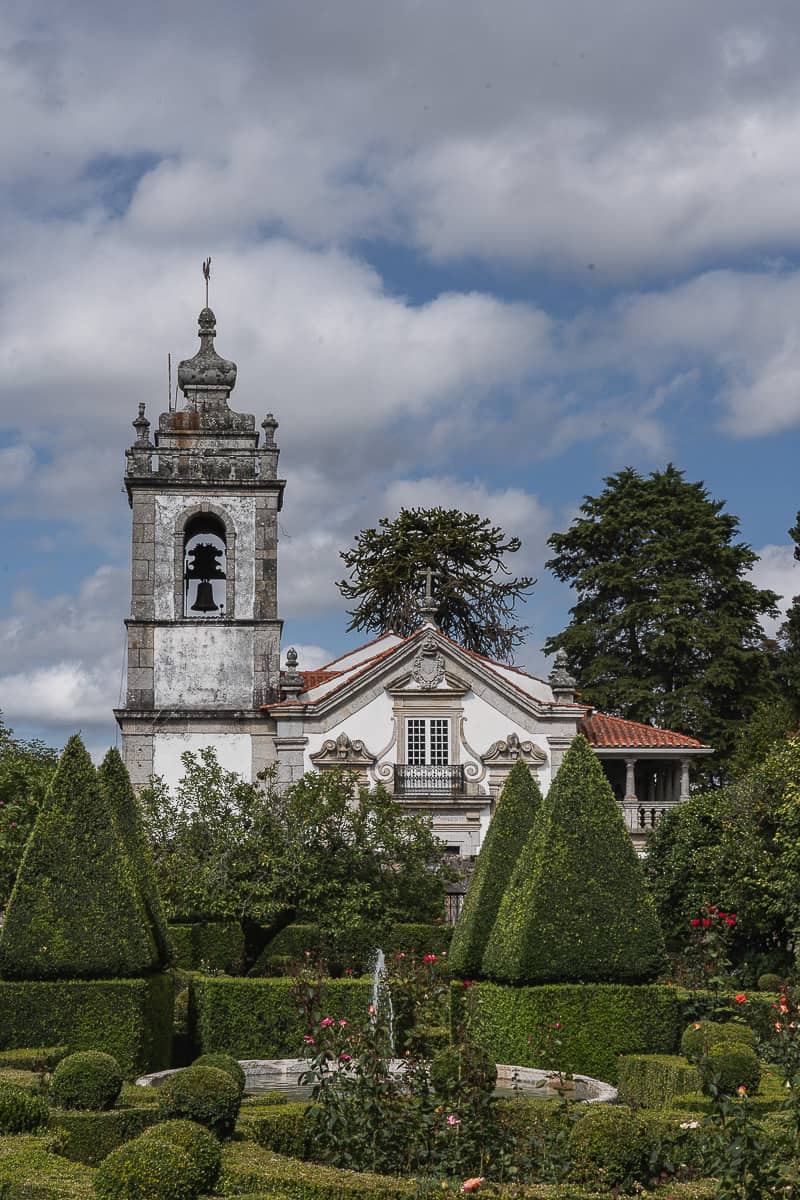 Santar Vila jardim gardens in Portugal