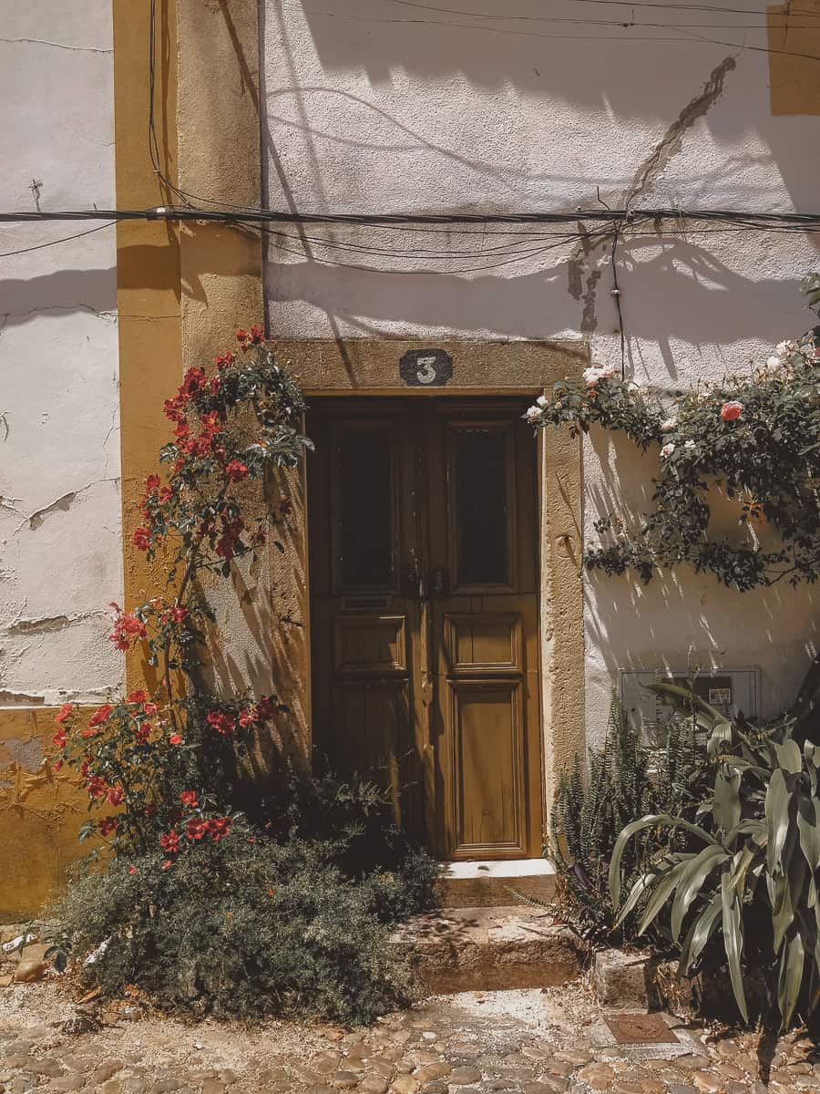 Colorful Streets of Tomar Portugal