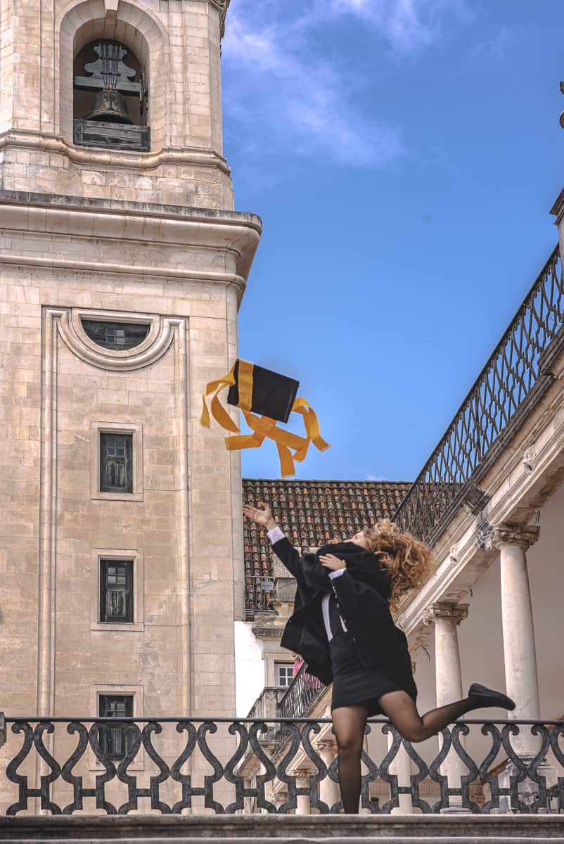 Student graduate in Coimbra university Portugal