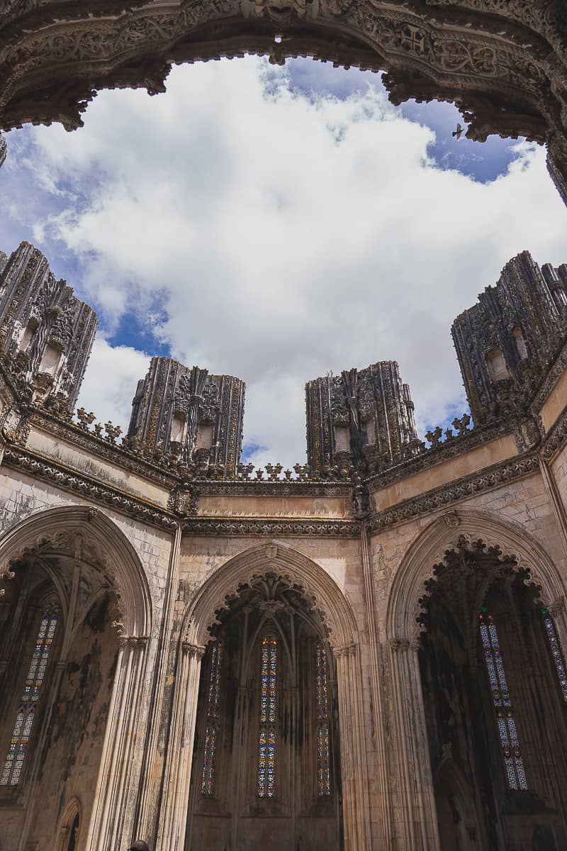 Unfinished chapel Batalha Monastery