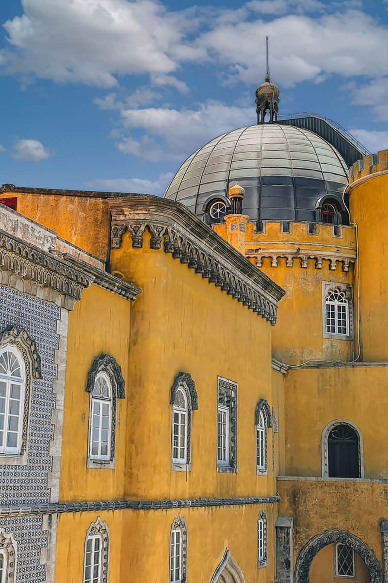 Pena palace in Sintra Portugal