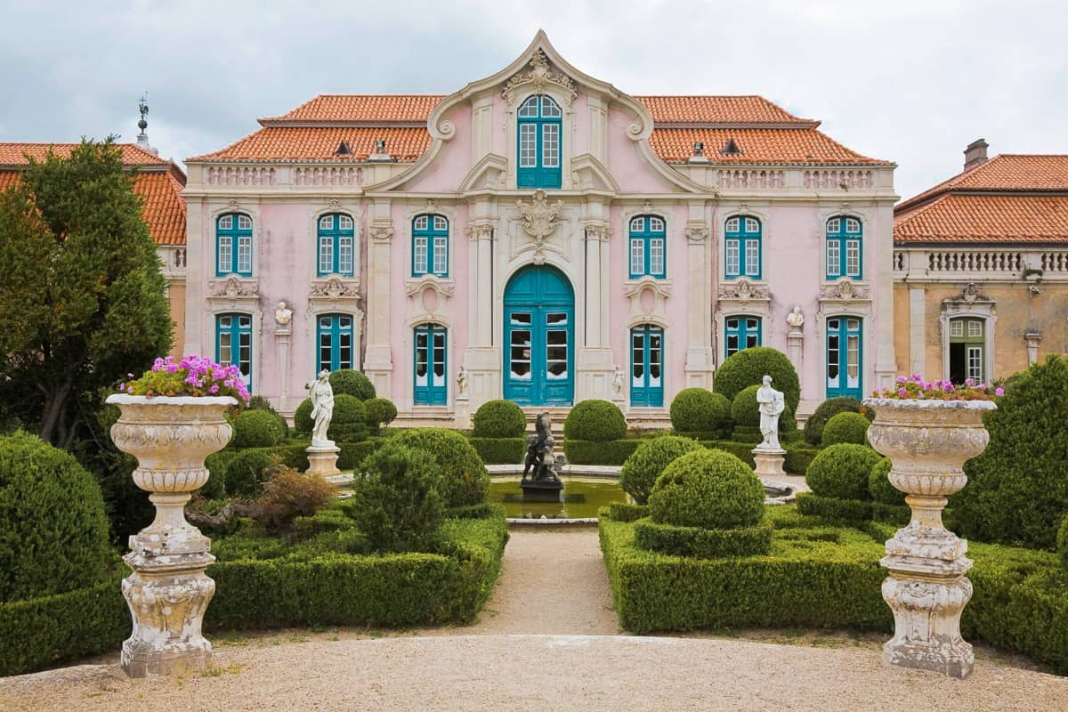 Gardens and national palace of Queluz