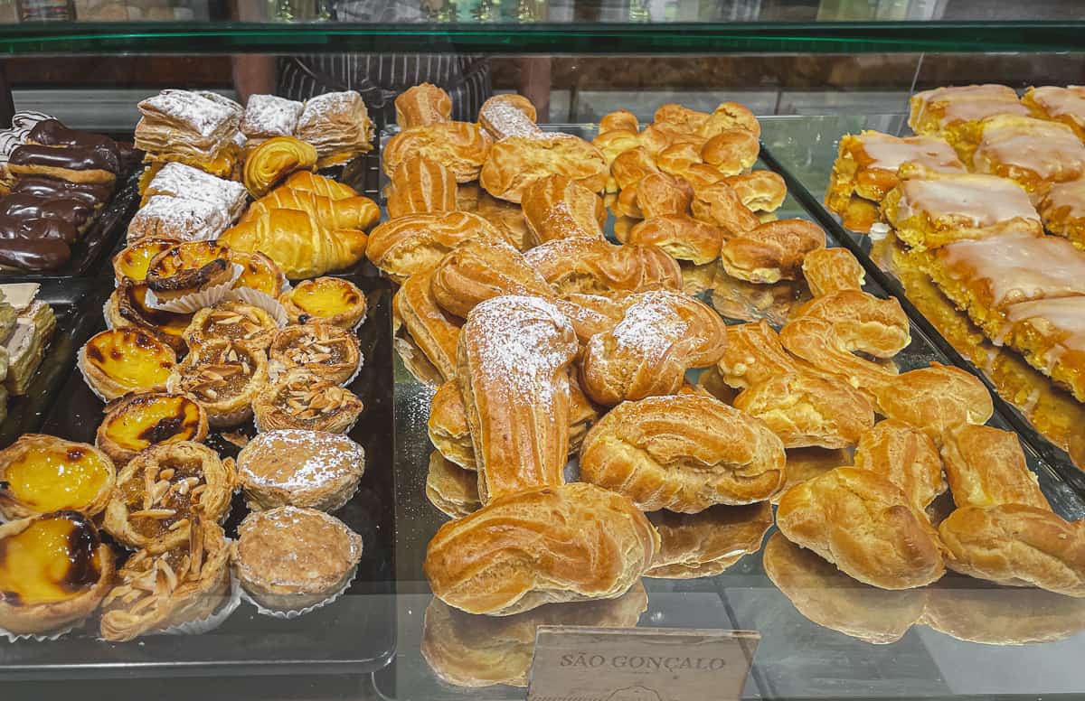 Traditional sweets in Amarante Douro Valley Portugal