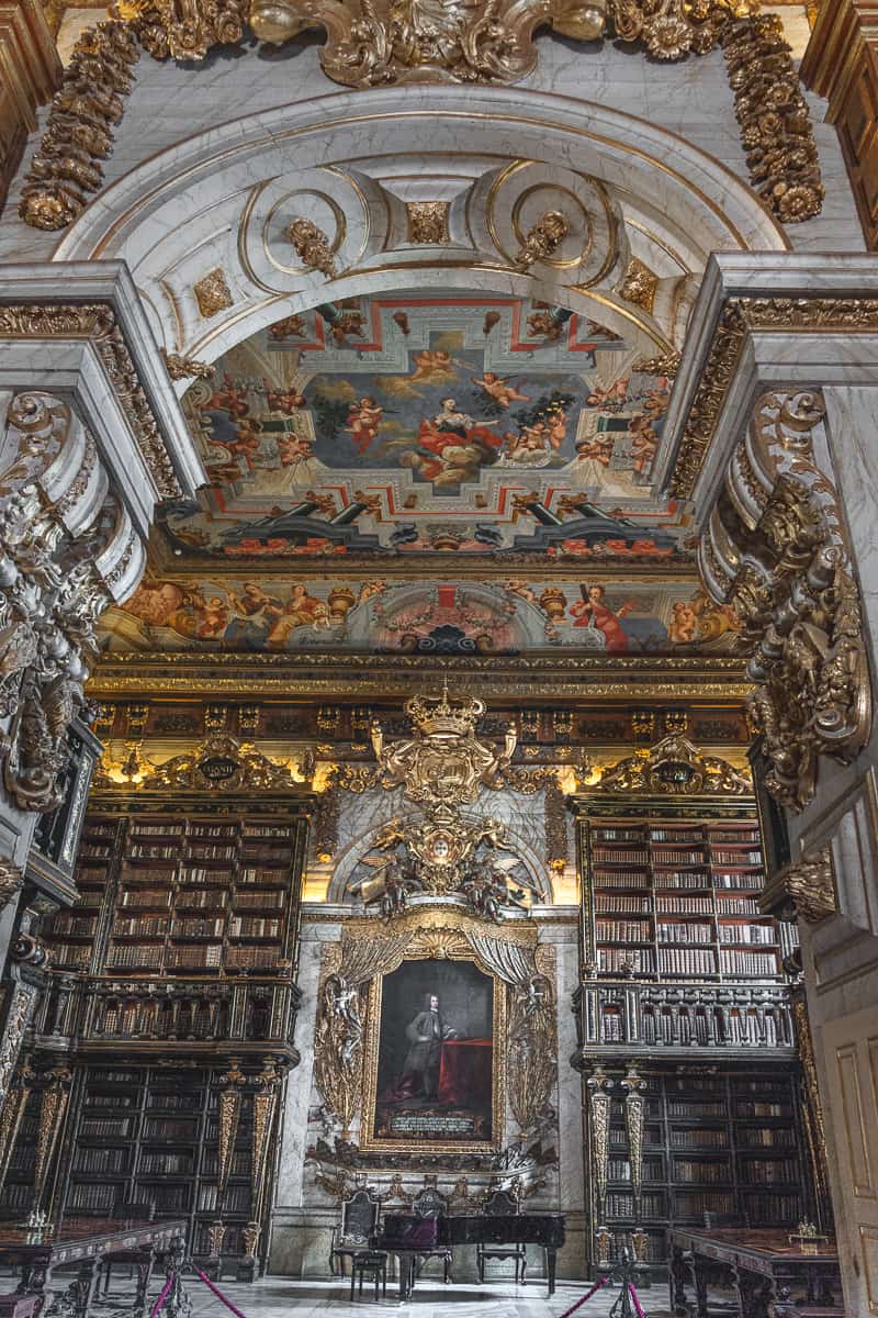Biblioteca Joanina Coimbra Portugal