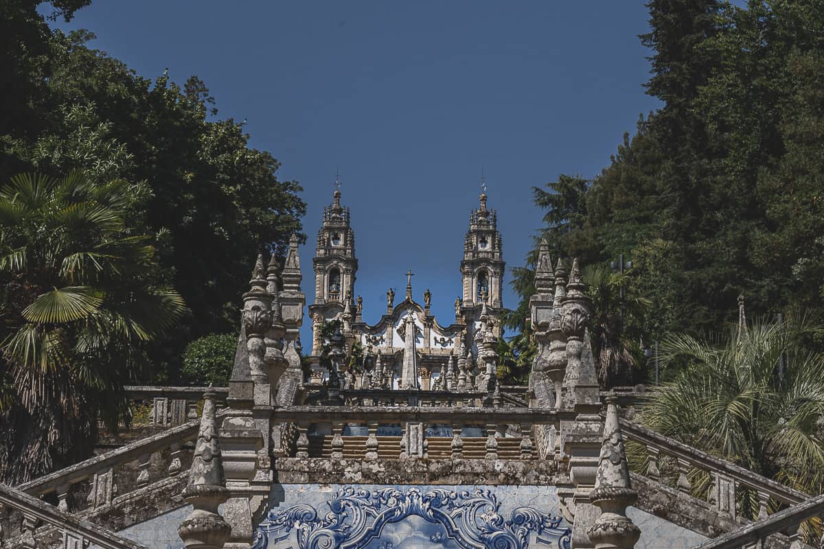 Sanctuary of Our Lady of Good Remedy in North Portugal