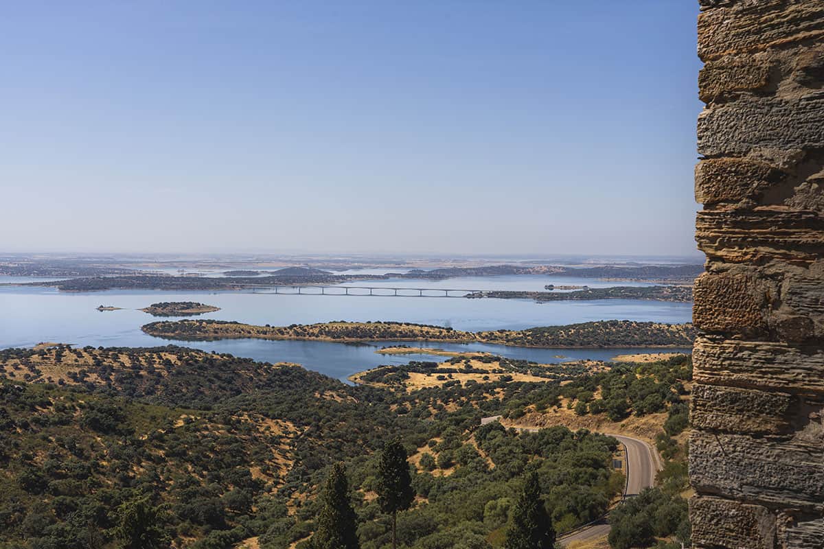 View of Alqueva Lake from Monsaraz